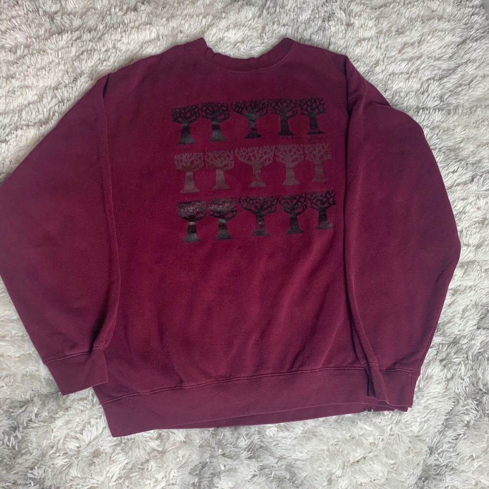 Maroon Liberty Boardshop Size Large Crewneck